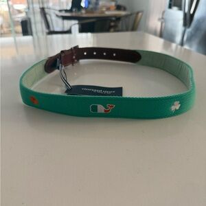 Vineyard vines Irish 34 belt new with tags